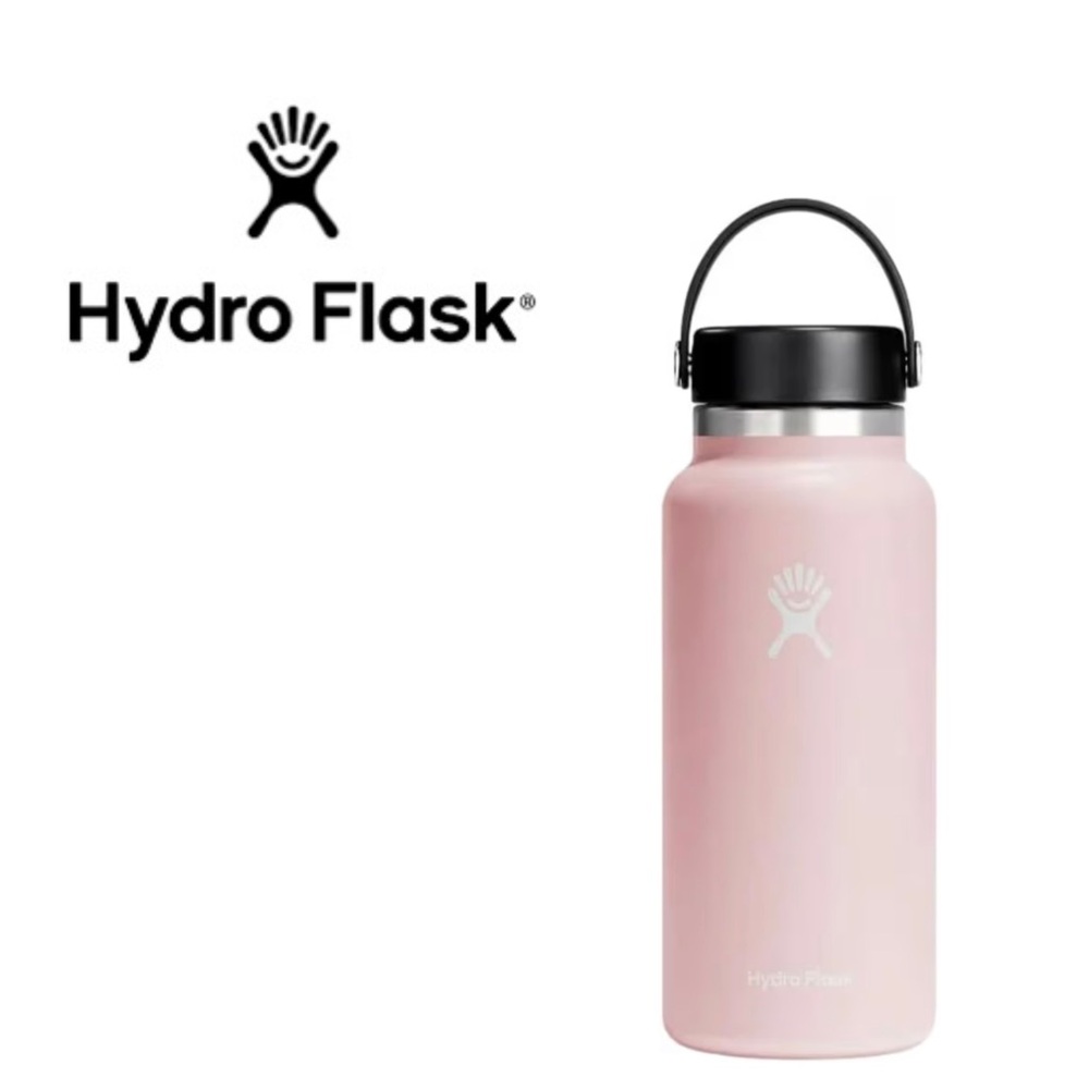 Hydro Flask Pink Water Bottle 32 oz.